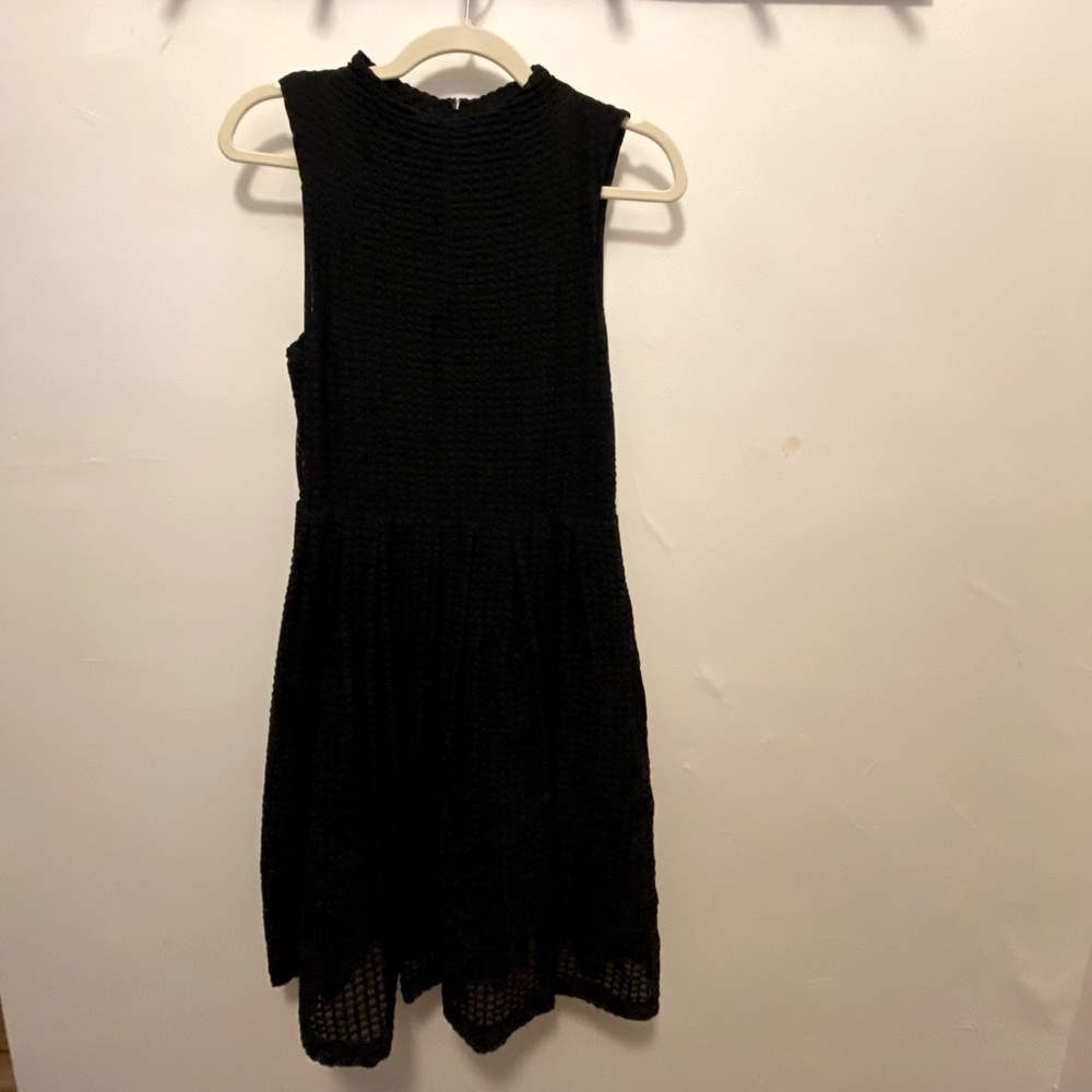 Anthropologie Black Deletta Dress